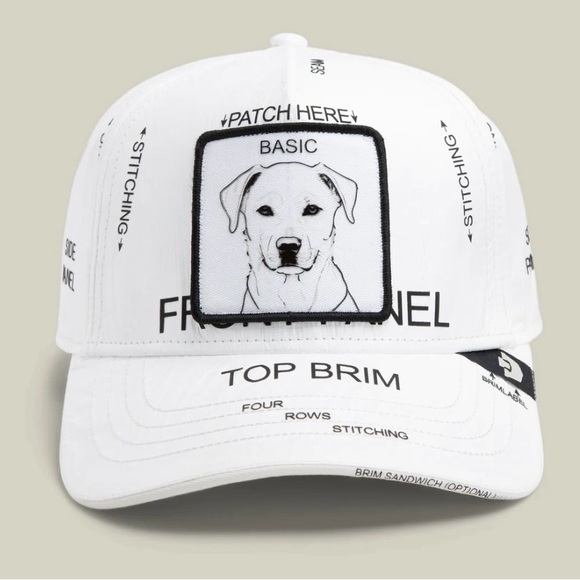 Goorin Brothers Other - Goorin Brothers K.I.S.S. BASIC. ClassicGround up Tech.White SnapBack Trucker hat